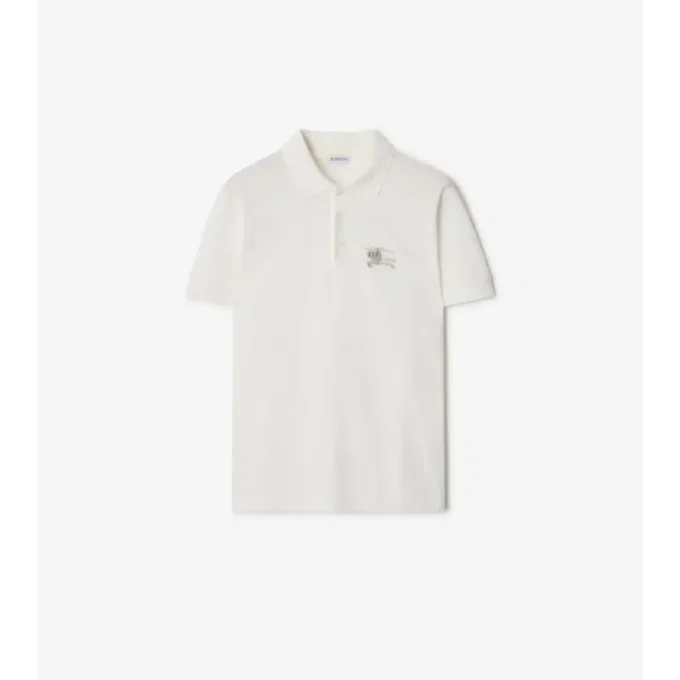 Metallic-EKD-Baumwoll-Poloshirt
