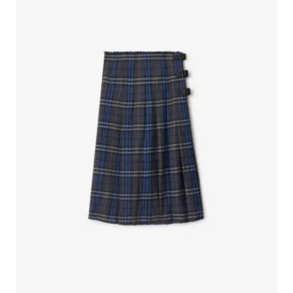 midi kilt aus wolle mit karomuster 1 330x330 - Midi-Kilt aus Wolle mit Karomuster