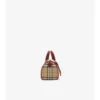 Mini-Bowling-Tasche mit Karomuster
