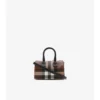 Mini-Bowling-Tasche mit Karomuster