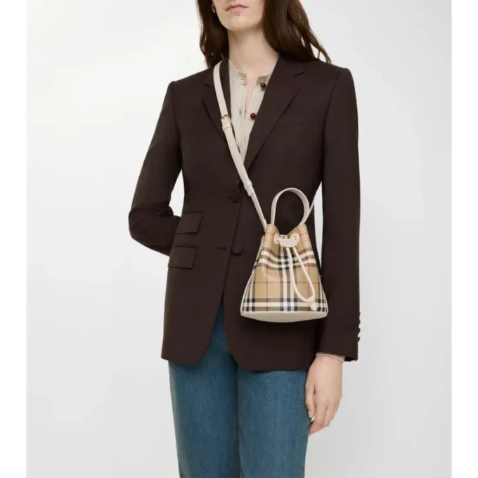 Mini-Check-Tasche