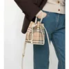 Mini-Check-Tasche