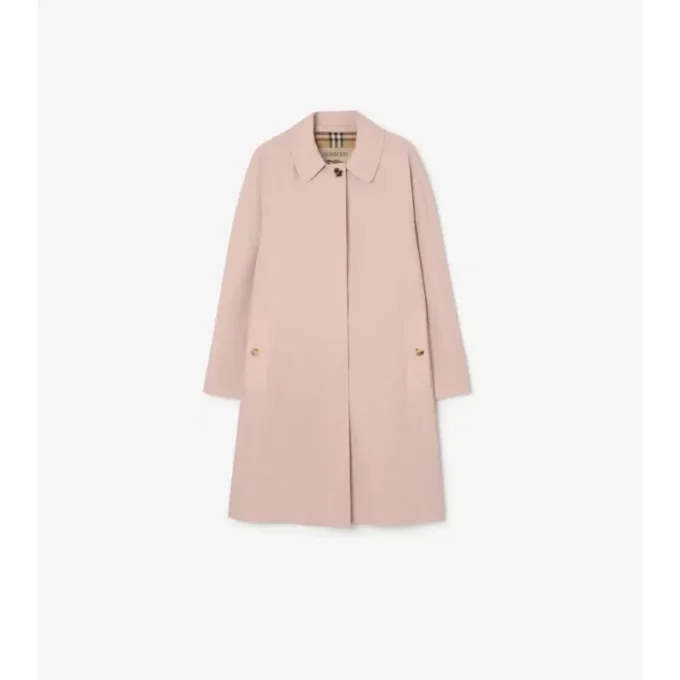 Mittellanger Camden-Car Coat aus Tropical Gabardine
