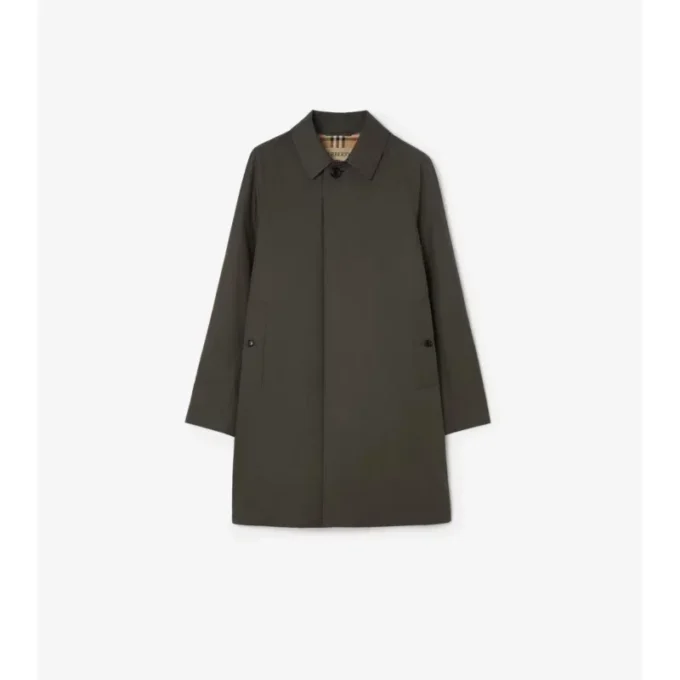 Mittellanger Camden-Car Coat aus Tropical Gabardine