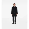 Mittellanger Car Coat aus Wolle