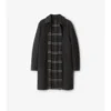 Mittellanger Car Coat aus Wolle