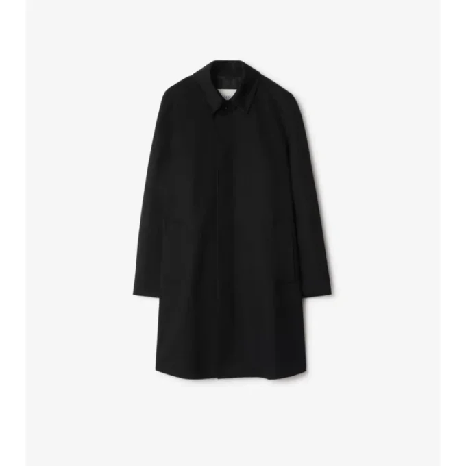 Mittellanger Kaschmir-Car Coat