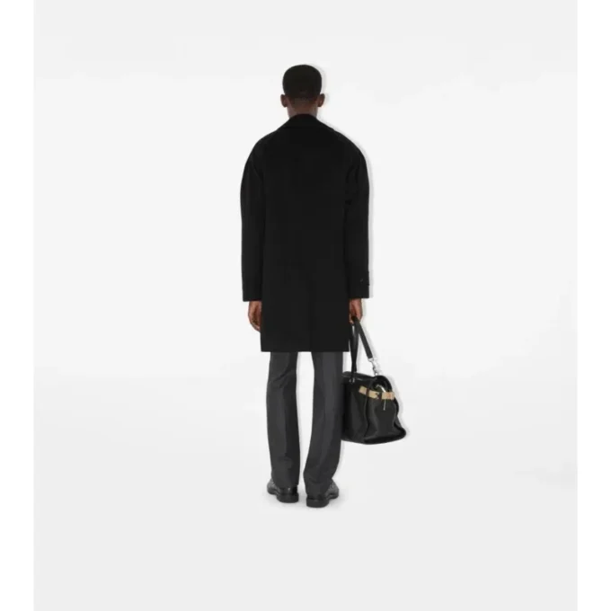 Mittellanger Kaschmir-Car Coat