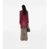 Mittellanger Kensington-Trenchcoat aus Leder