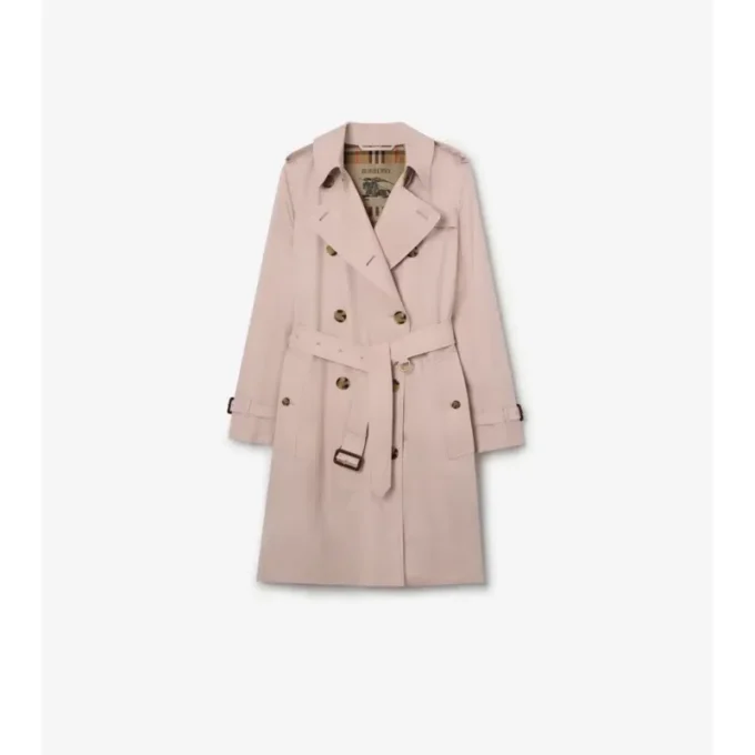 Mittellanger Kensington-Trenchcoat aus Tropical Gabardine