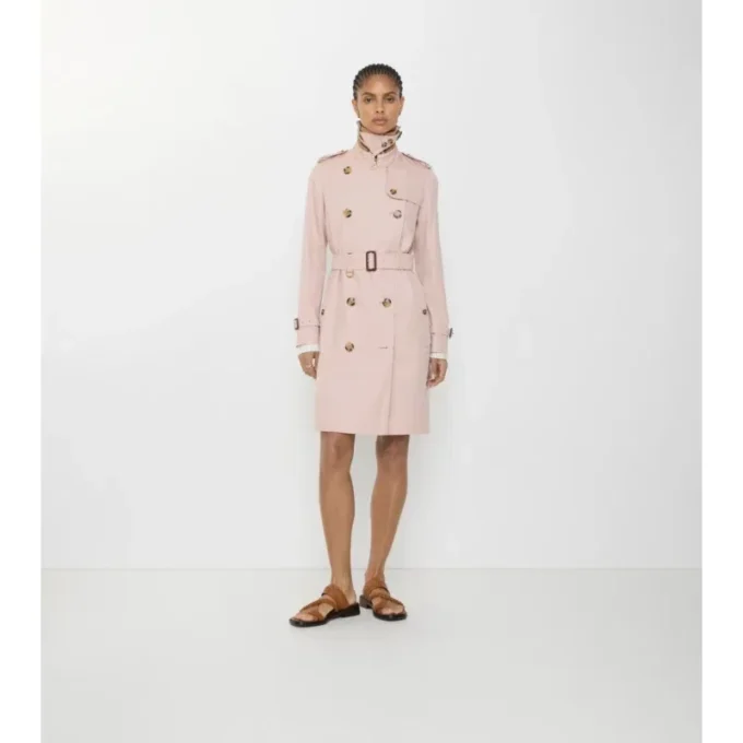 Mittellanger Kensington-Trenchcoat aus Tropical Gabardine