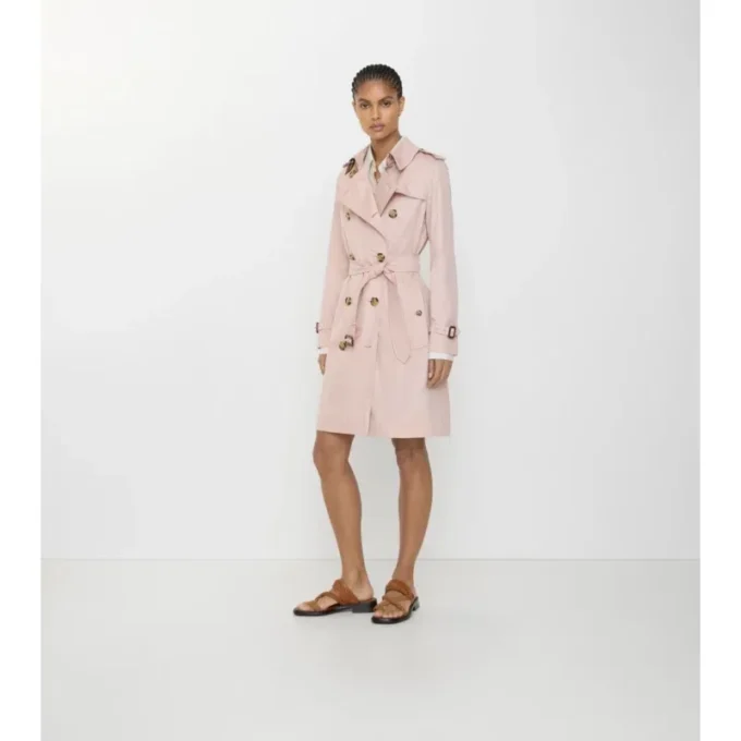 Mittellanger Kensington-Trenchcoat aus Tropical Gabardine