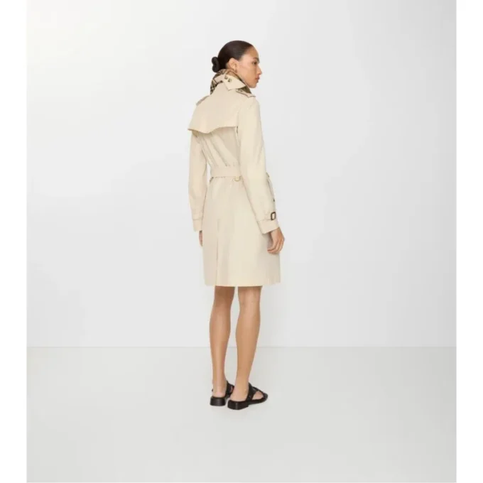 Mittellanger Kensington-Trenchcoat aus Tropical Gabardine
