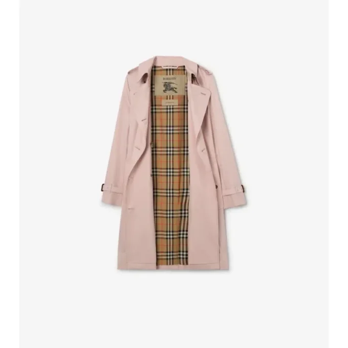 Mittellanger Kensington-Trenchcoat aus Tropical Gabardine