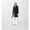 Mittellanger Paisley-Spitzen-Foxfield-Trench Coat