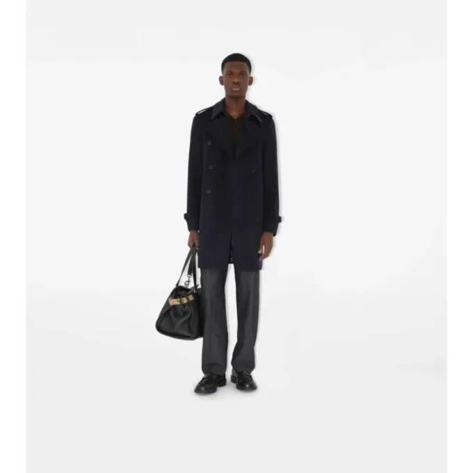 Mittellanger Trench Coat aus Kaschmir