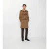 Mittellanger Trench Coat aus Kaschmir