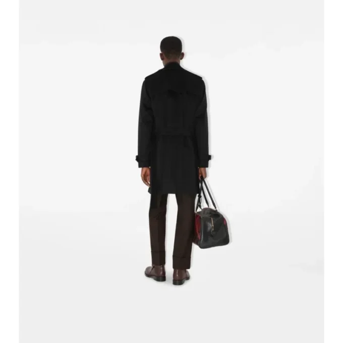 Mittellanger Trench Coat aus Kaschmir
