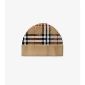 Mütze mit Karomuster