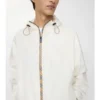 Nylon-Kapuzenjacke mit Karoband