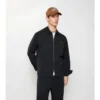 Nylon-Overshirt mit Reißverschluss