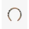 Nylon-Stirnband mit Karomuster