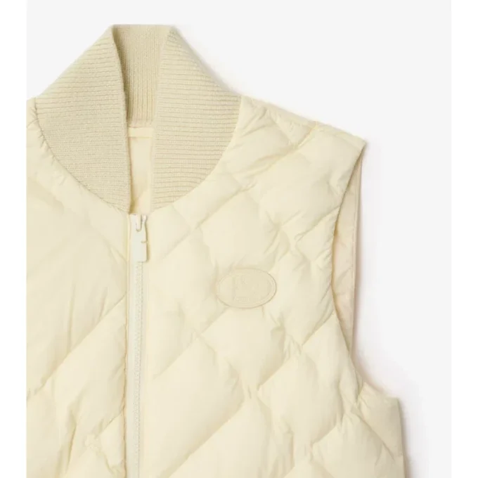 Nylon-Weste mit Check-Stitch