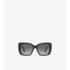 Oversized-Sonnenbrille mit quadratischem Rahmen