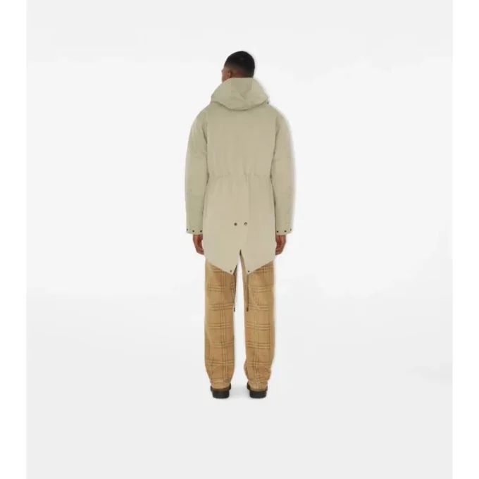 Parka aus Nylonmischung mit abnehmbarem Innenfutter