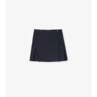 Plissierter Minirock aus Stretch-Nylon