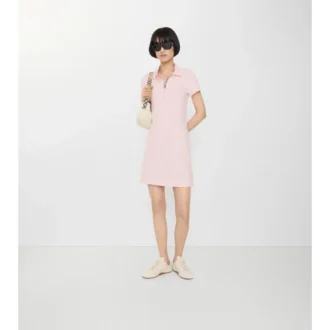 Polo-Kleid aus Baumwolle