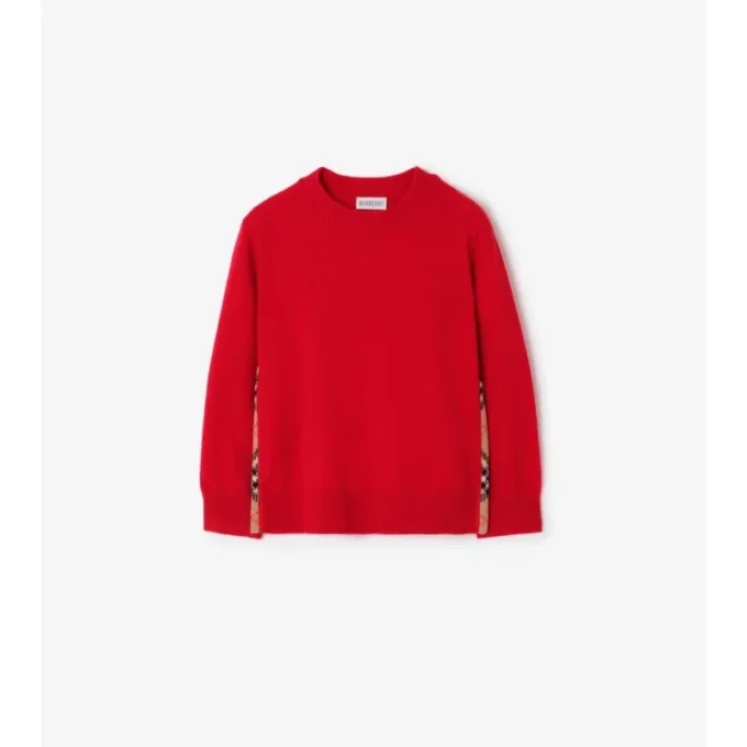 Pullover aus Wolle und Kaschmir mit Karomuster