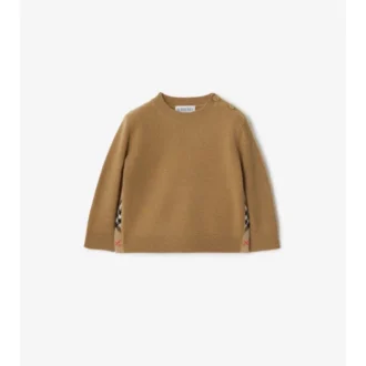 Pullover aus Wolle und Kaschmir mit Karomuster