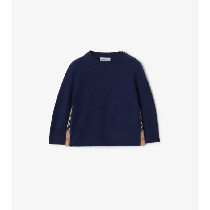 Pullover aus Wolle und Kaschmir mit Karomuster