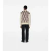 Pullover aus Wollmischung mit Argyle-Karomuster