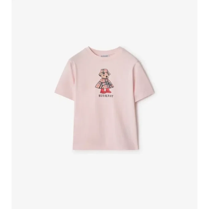 Rainy Day Bear Baumwoll-T-Shirt