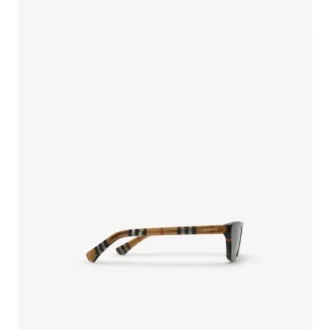 Rechteckige Sonnenbrille mit Farbverlauf