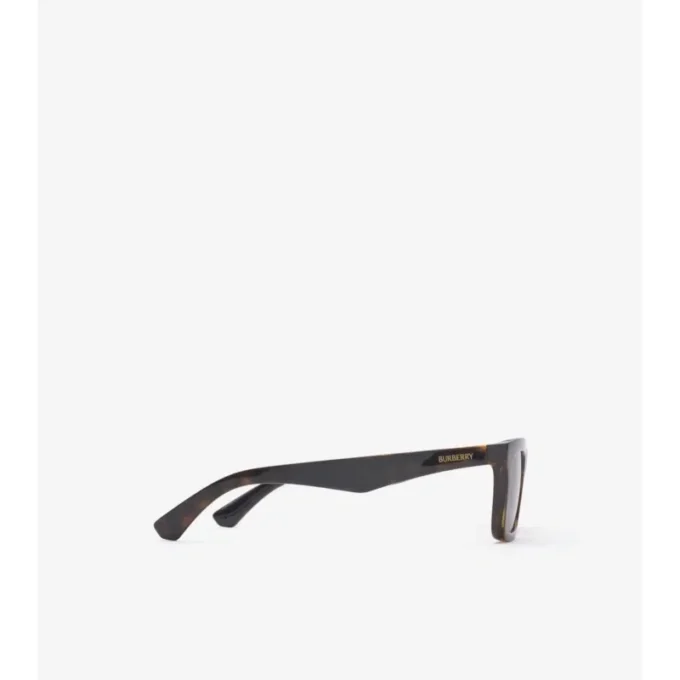 Rechteckige Sonnenbrille mit Logo 