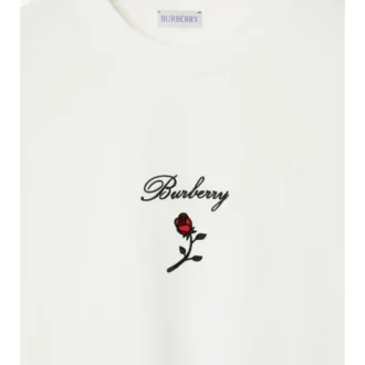 Rose Baumwoll-T-Shirt