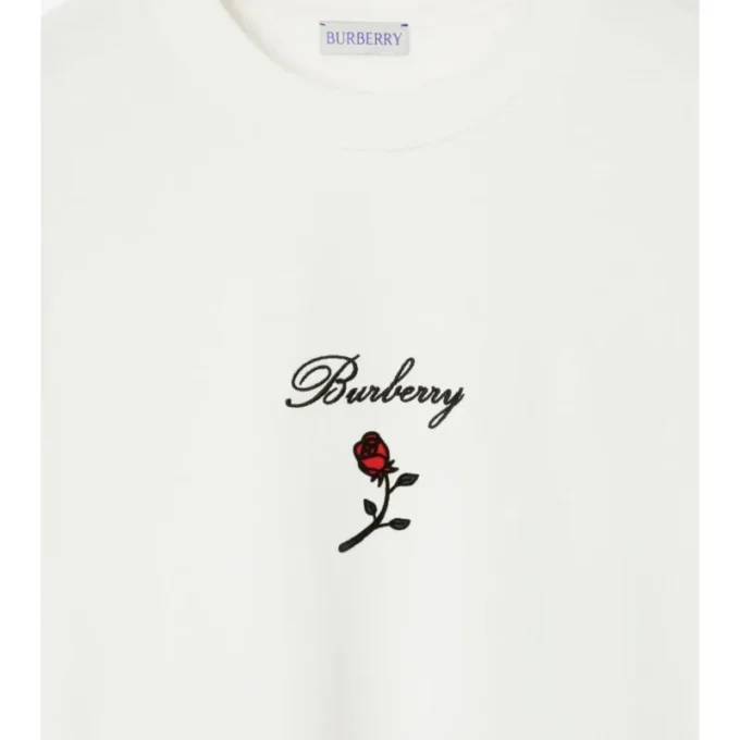 Rose Baumwoll-T-Shirt