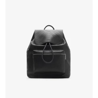 Rucksack mit geprägter Karomusterung