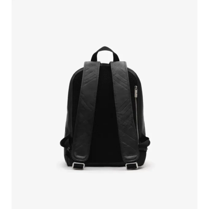 Rucksack mit geprägter Karomusterung