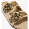 Sandalen im Raffia-Look