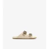 Sandalen „Urchin“ aus Wildleder mit Karomuster