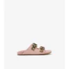 Sandalen „Urchin“ aus Wildleder mit Karomuster
