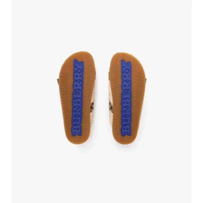 Sandalen „Urchin“ aus Wildleder mit Karomuster