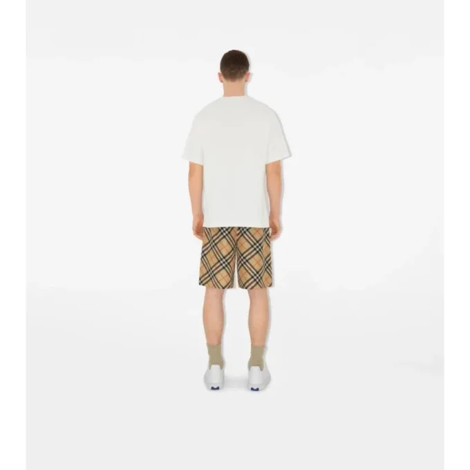 Seidenshorts mit Karomuster