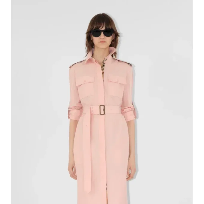 Shirtkleid aus Baumwollpopeline