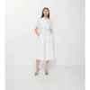 Shirtkleid aus Baumwollpopeline