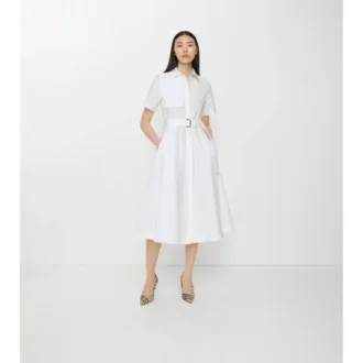 Shirtkleid aus Baumwollpopeline